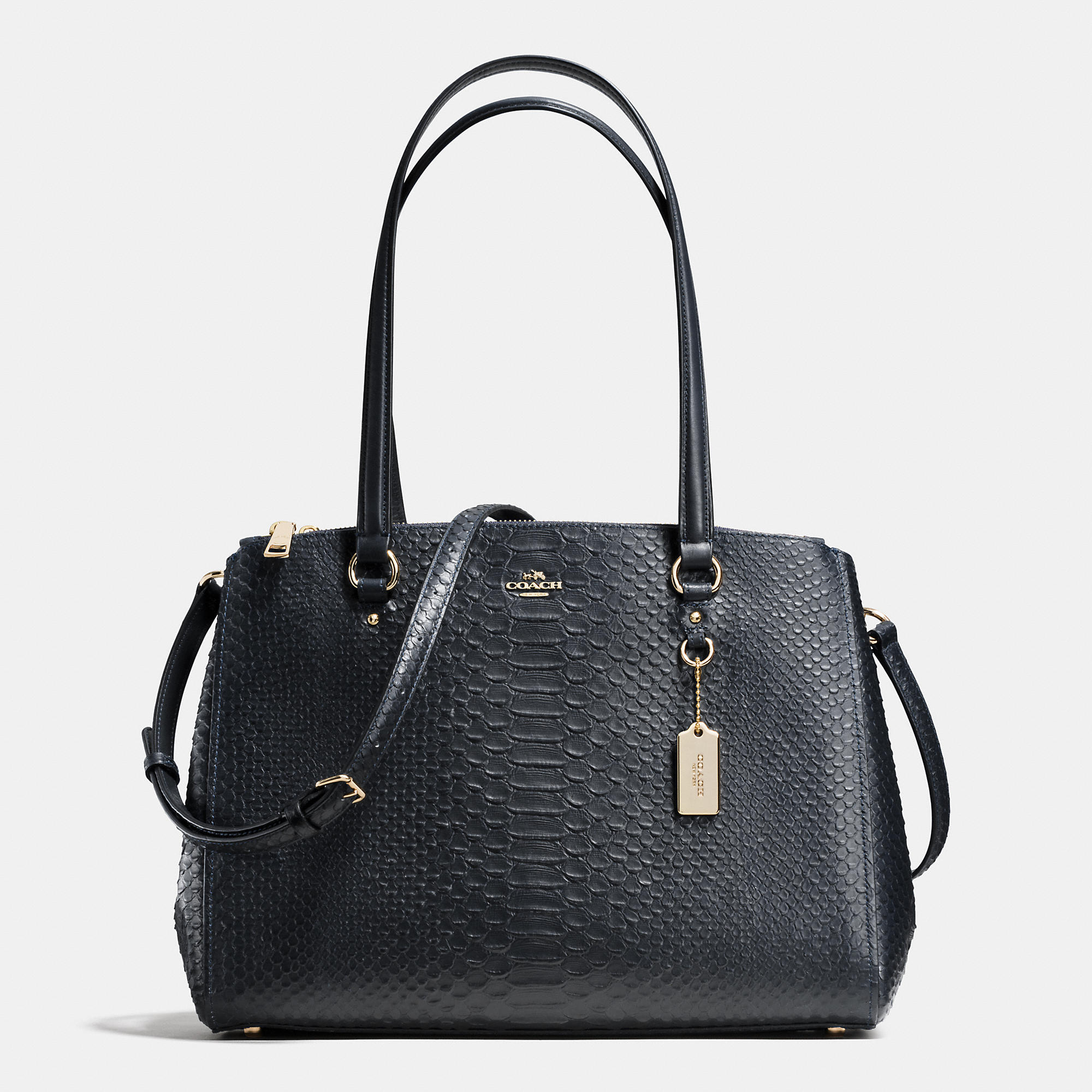 Sale Hot Shows Coach Stantoncarryallin Stamped Snakeskin Leather | Coach Outlet Canada